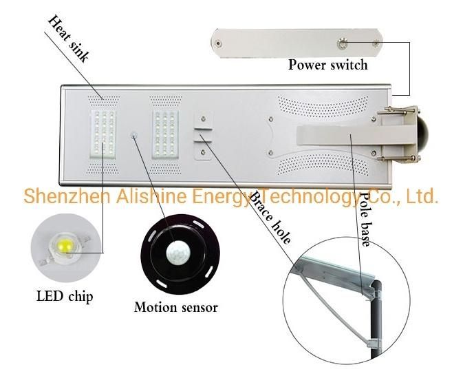 30W Outdoor Garden Lamp Products LED Lighting Solar Street Light
