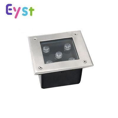 RGB 5W 12W LED IP68 Underground Light Lamps Waterproofled Underground Light