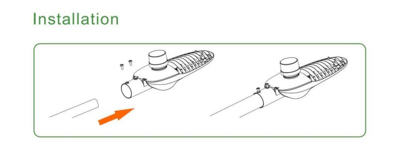 20W-250W LED Street Light with 5 Years Warranty