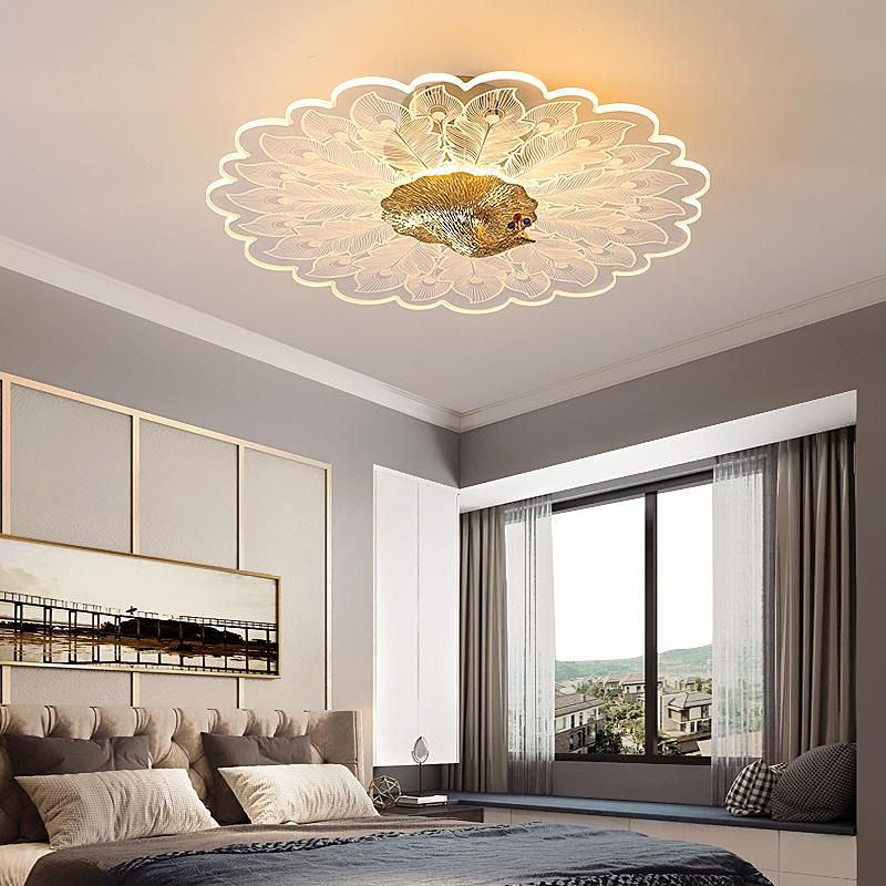 2022 Corridor Lamp Modern Minimalist Living Room Ceiling Lamp Simple Crystal Pendant Light