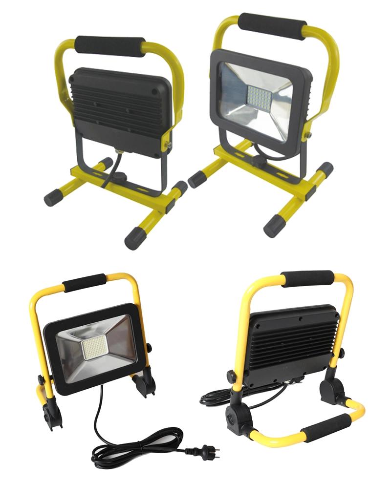 50 Watt Bracket LED Flood Light with Wire Plug