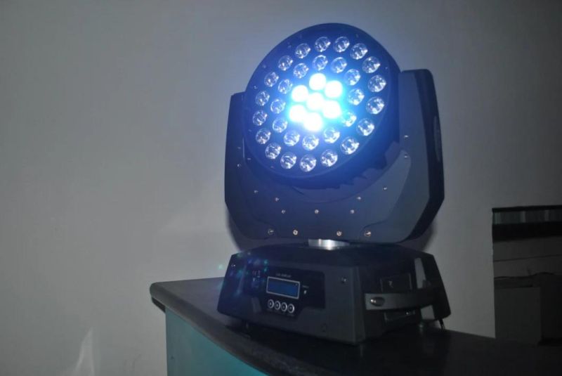 Rigeba 36X10W Round LED Zoom Wash Moving Head Stage Lighting