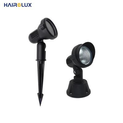 Hairolux LED 6W 5W Waterproof IP65 Landscape Pathway Lawn Lamp RGB Outdoor Spot Garden Spike Light