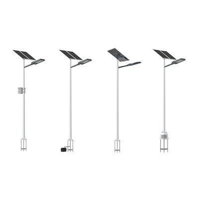Top Quality Aluminum IP65 Waterproof Outdoor 10m Pole 80W Split Solar Powered LED Light with Double Arms