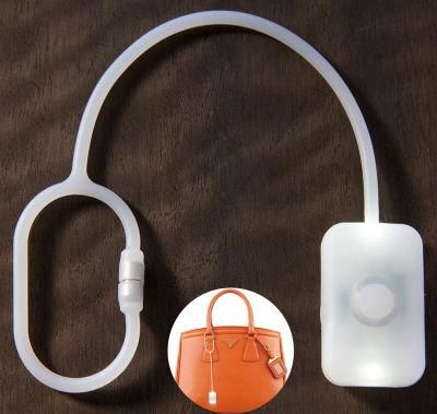 Mini Silicone Bag Lamp Magnetic Closure LED Handbag Purse Light