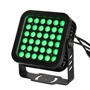 18W RGBW LED Flood Light for Yard, Stage, Garden, Landscape