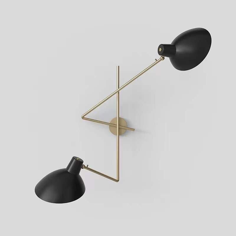2022 Hot Selling Hardware Steerable Lamp Holder Wall Lights Room Lighting Furniture Decorative Wall Lamp