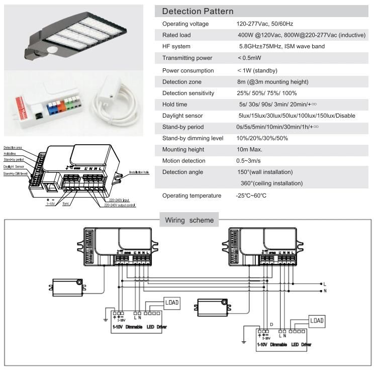 Hot Sale Outdoor LED Street Light 300W LED Shoebox Light