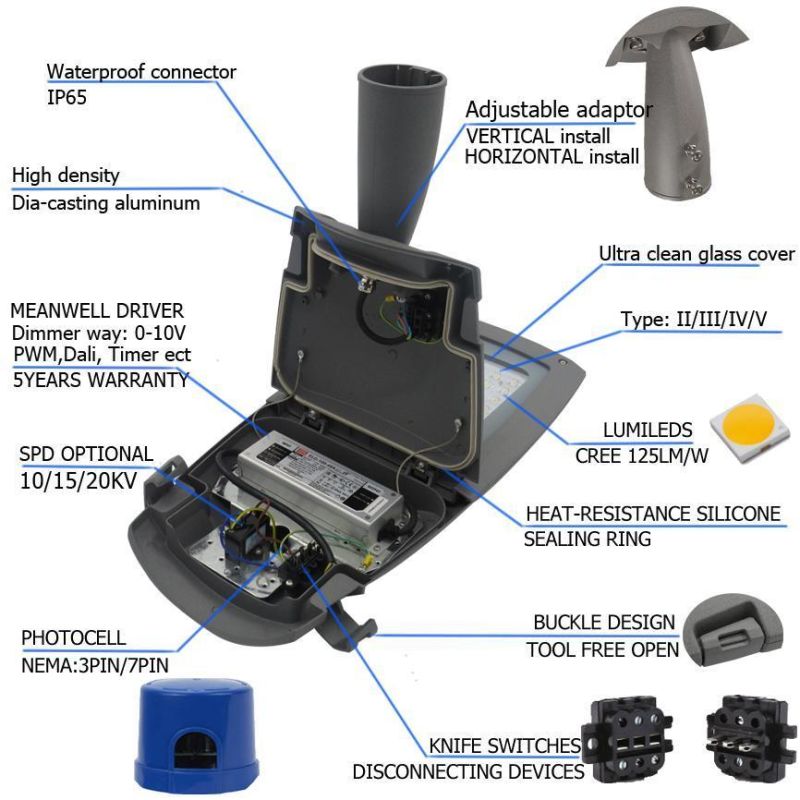 Intelligent Remote LED Street Light