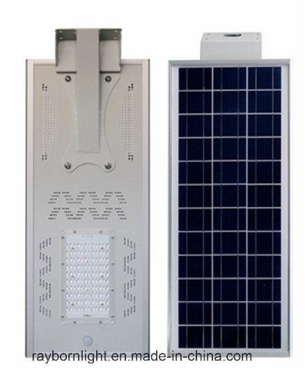 Integrated All in One Smart Sensor IP65 80W Solar LED Street Light Solar Lighting