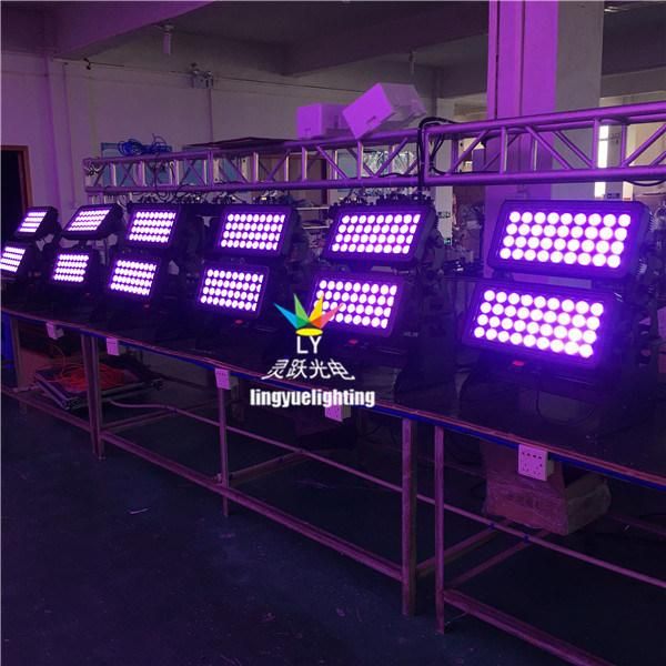 Waterproof City Color 72X12W Outdoor LED Stage Lighting