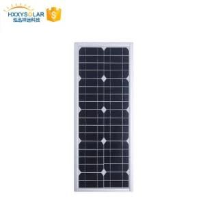 All in One Solar LED Yard Garden Lamp Street Light 12W