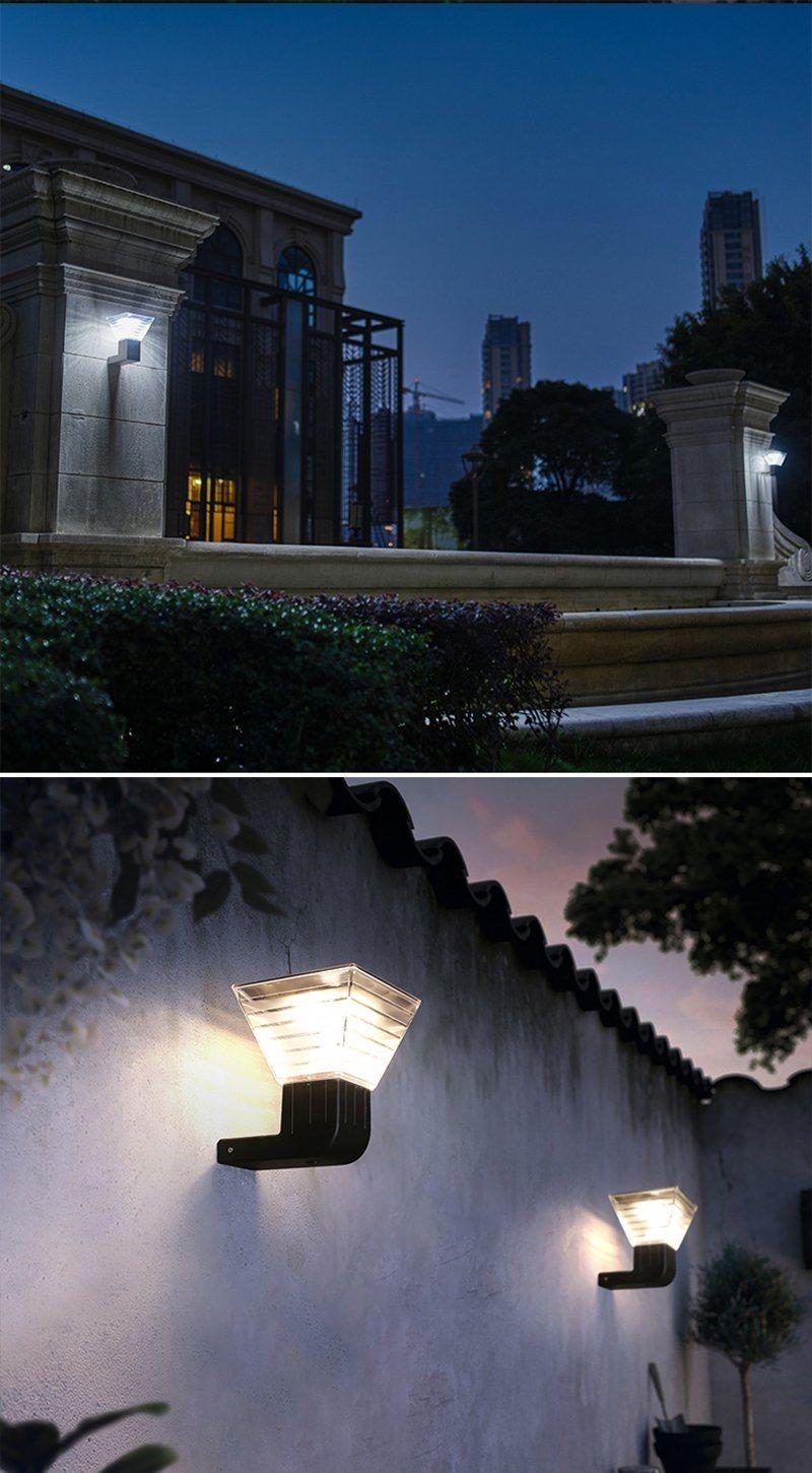 Global Sunrise Designed Outdoor Waterproof IP65 Garden Landscape 5W LED Solar Wall Lamp Solar Power Station