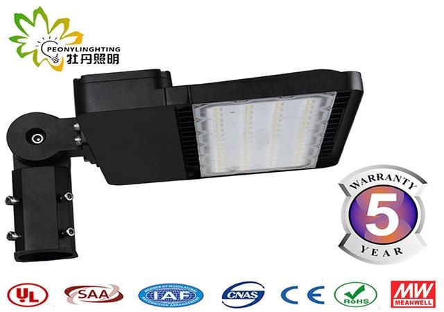 Ce RoHS FCC UL Dlc ETL Approved LED Shoebox 200W LED Street Light with 5 Years Warranty