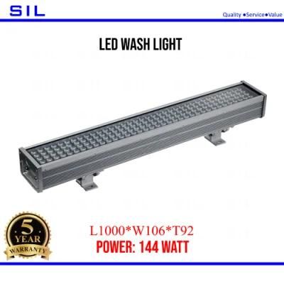 LED Wall Spot Light High Power IP65 Waterproof RGBW 144watt Aluminum Recessed Outdoor LED Wall Spotlight
