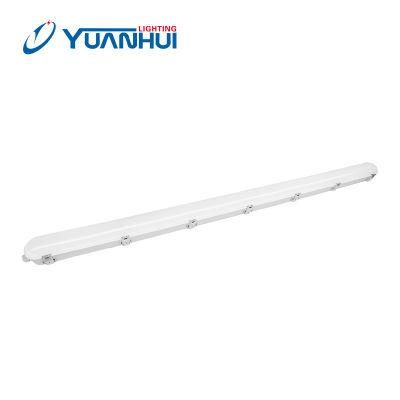 PC Material Fixtures IP65 125lm/W LED Batten Light 36W / 50W / 65W LED Tri-Proof Light