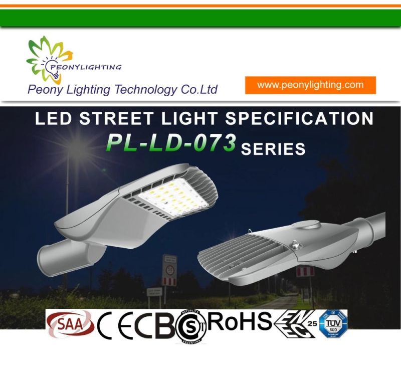 CB ENEC CE Rhos Certification Outdoor IP66 50W 80W 150W 100 Watt LED Street Light