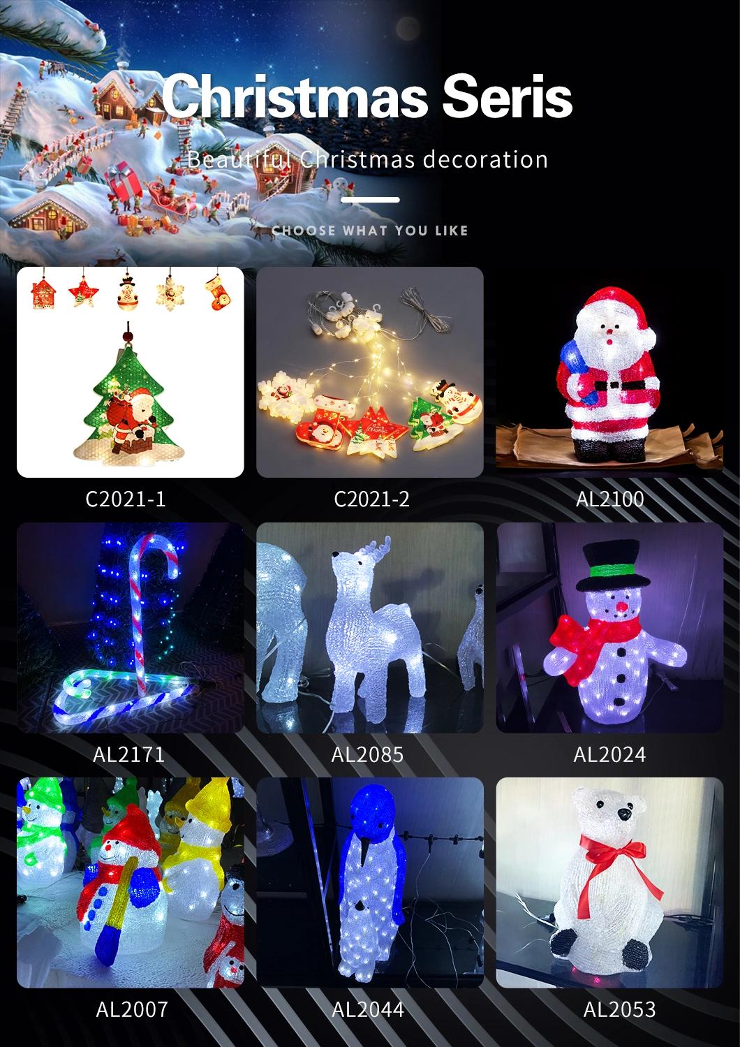 Christmas Home and Garden Decoration Outdoor Garden Solar Power System LED Fireworks Light