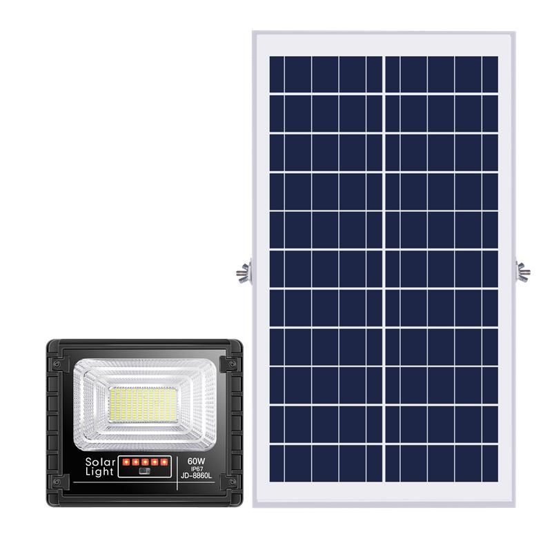 New 300W 200W Solar Flood Lights with LED Garden Solar Lamp with Power Display Solar Light