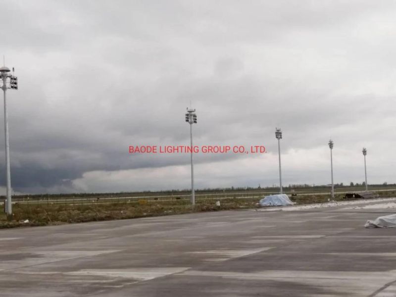 35m Football Pitch High Mast Lighting Tower