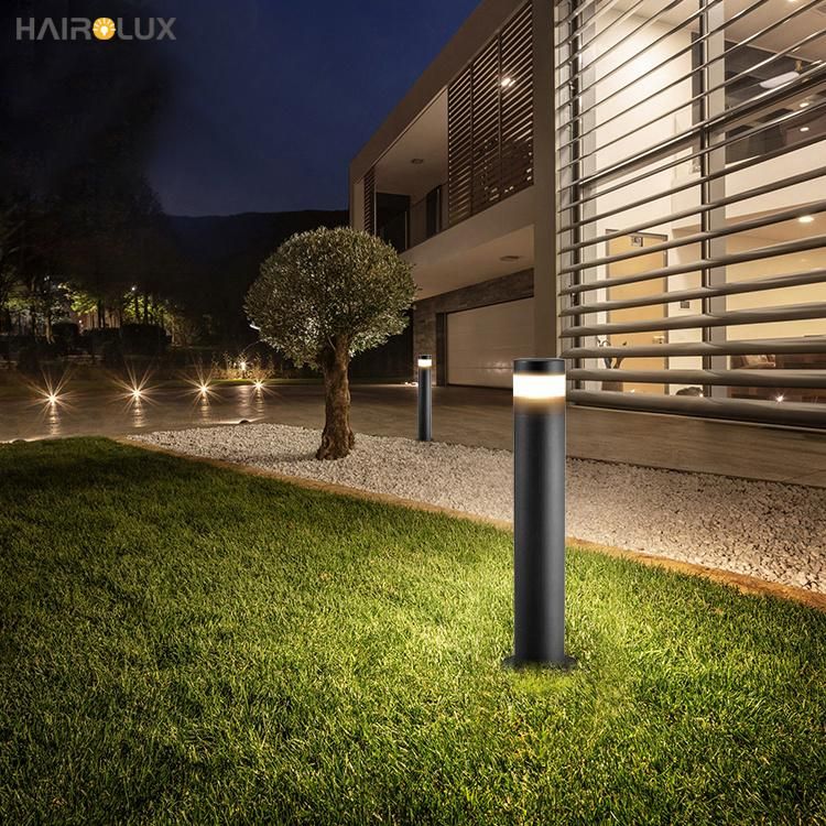 Customized 12W Outdoor IP65 High Quality Bollard LED Lawn Landscape Light Yard Garden Pathway Post Lamp
