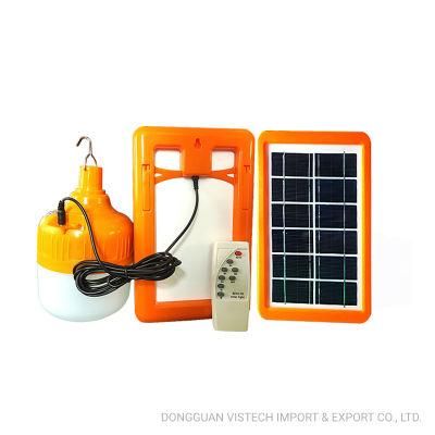 Outdoor Indoor Solar Battery Rechargeable Bulb Light Solar Emergency Light
