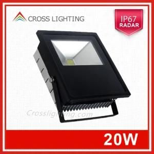 20W LED Flood Light LED Projector with Radar Sensor