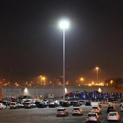 High Quality Lifting System Square Stadium Lamp 15m High Mast Light Pole Stadium Lighting