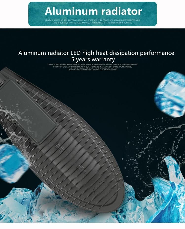 Waterproof High Efficiency Energy Saving Waterproof IP65 LED Street Light for Sale