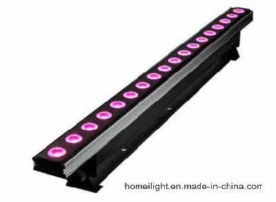 Outdoor DMX 18PCS RGB 3in1 LED Wall Washer Bar Light
