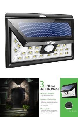 New Solar Wall LED Light 36LED Solar Sensor Home Garden Light Solar Security Light