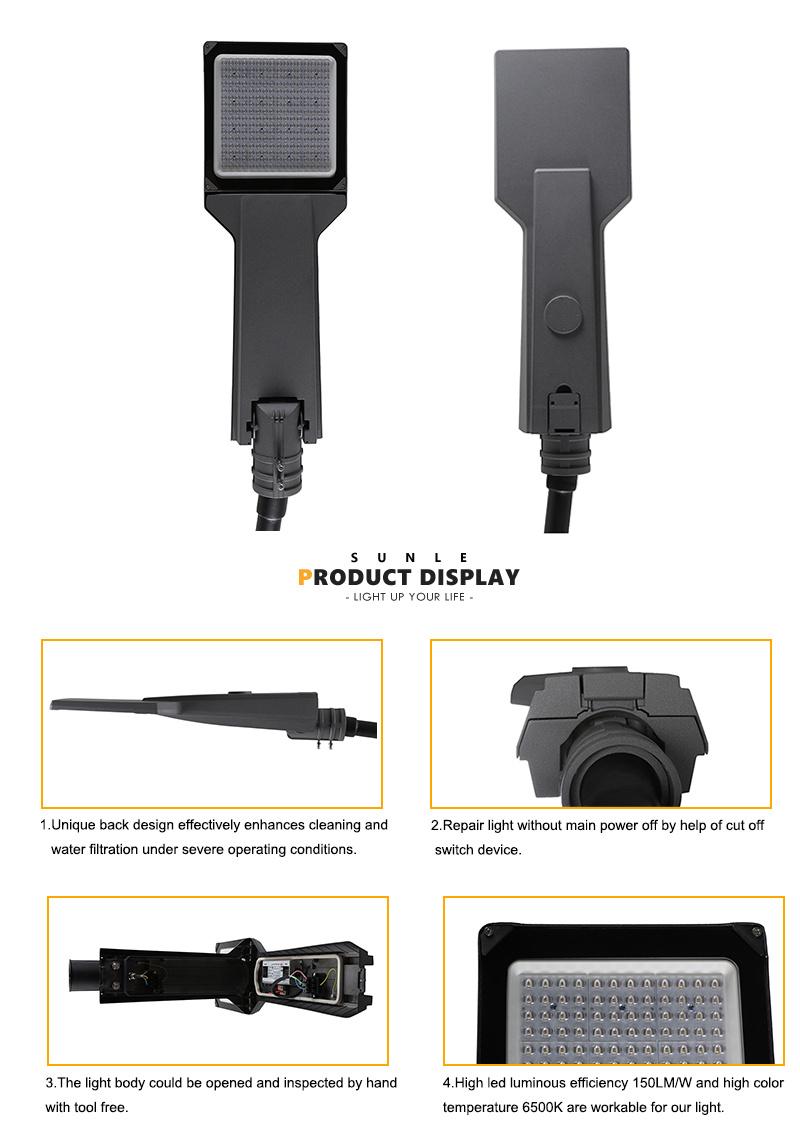 High Power 120W LED Street Lamp Road Park Lighting with 5 Years Warranty