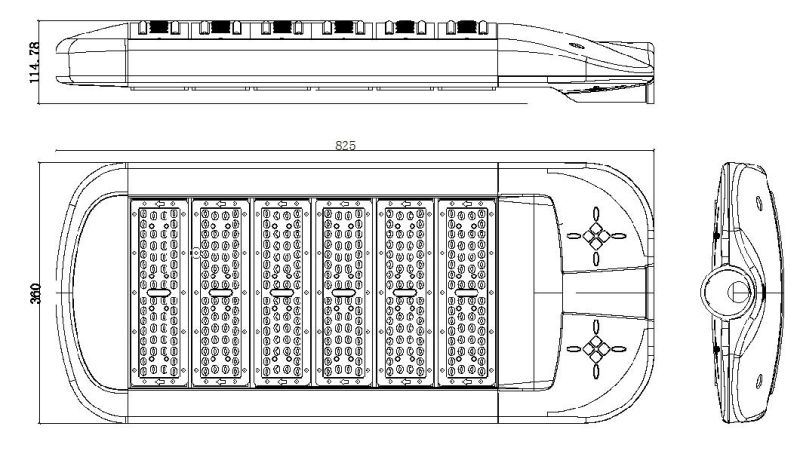 150lm/W 300W Solar LED Street Light 5 Years Warranty Manufacture with Ce& RoHS Approval