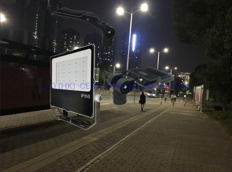 200W LED Flood Light 29000lm-3000K AC90-305V-IP66 Waterproof Outdoor Industrial LED Roadway Light 150lm/W LED Street Light Cold White 200W for Factory Warehouse