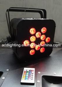 Hot &amp; Good Quality 12*5in1 RGBWA Wireless DMX LED Light, Remote Control LED Light, Battery Power Wireless DMX LED Light
