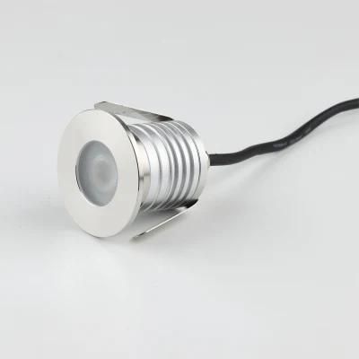 Stainless Steel Waterproof Mini Buried Recessed DIY Deck Stair Lights