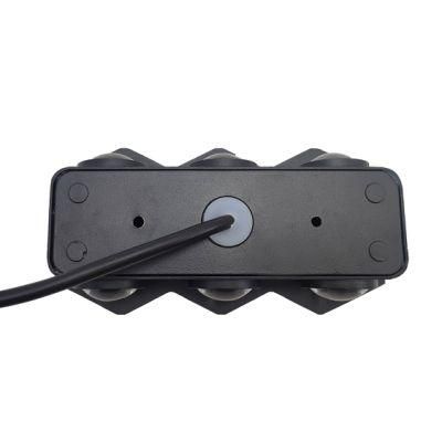 Die Casting Aluminium LED SMD Household Garden Hotel Corridor Waterproof Hexagon COB Lounge Wall Lights