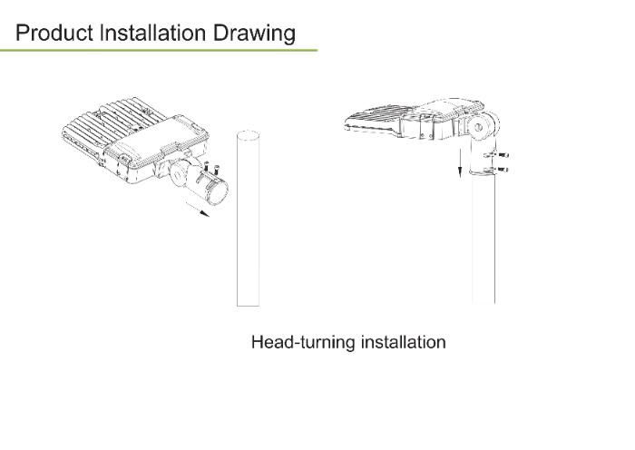 100W IP65 IP66 Aluminum LED Street Light Outdoor 8-10m Pole Height Replacing 200W-300W Sodium Street Light