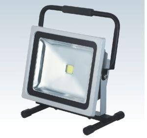 GS, CE, Eco-Friendly Portable IP65 50W LED Flood Light for Outdoor Lighting with Cable and Plug.