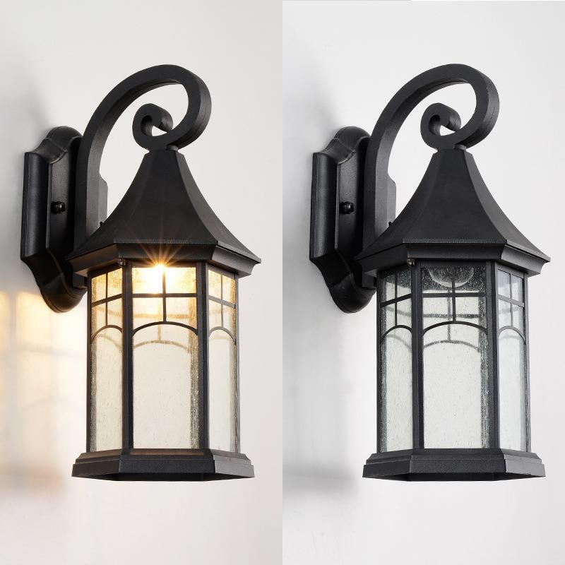 Retro Wall Lamp Villa Corridor Residential Porch Decorative Bra Waterproof Village Exterior out Door Lamp (WH-HR-48)