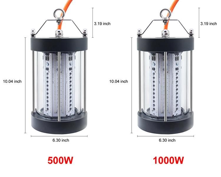 The Most Popular 2000W Fish Attracting Bait LED Fishing Light