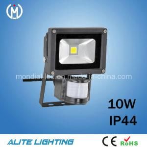 CE RoHS Appoved 10W LED Floodlight with Sensor