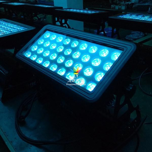 36X10W Outdoor Waterproof RGBW Wall Washer LED City Color Light