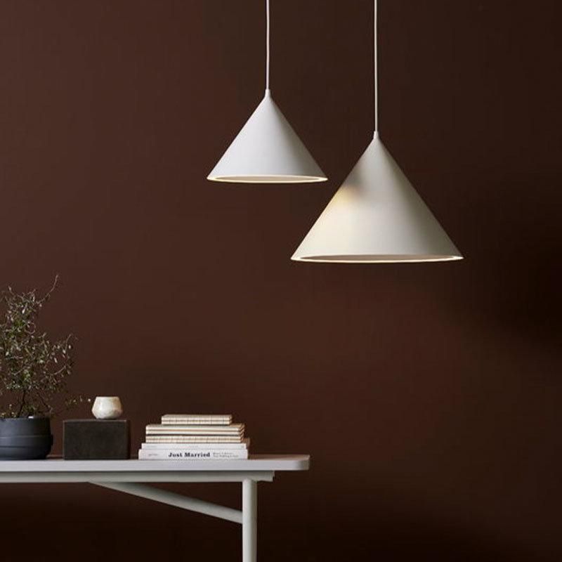2022 Contemporary Nordic Modern Restaurant Bar Creative Concrete Chandelier