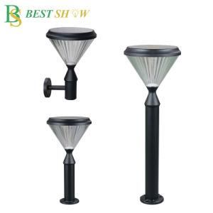 IP65 Aluminum and PC Housing Outdoor 5W Solar LED Garden Light