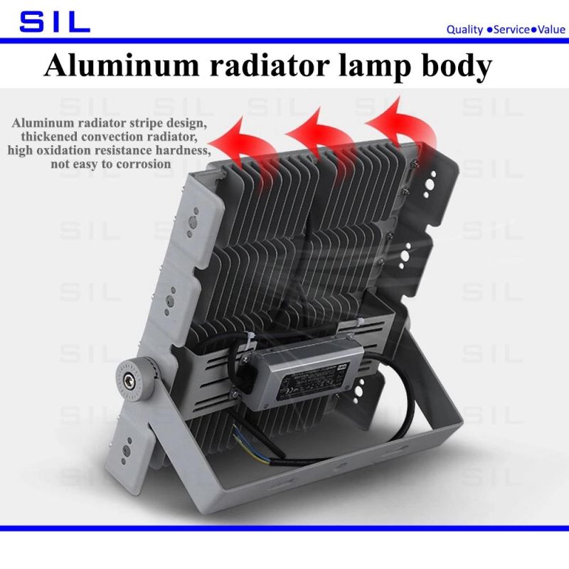 High Power LED Modular Tunnel Light Project Lamp Aluminum Housing IP65 Outdoor 1000watt 2*500W Stadium Lighting LED Flood Light