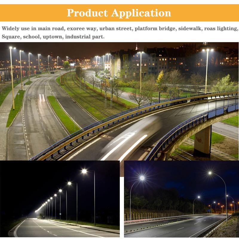 China Manufacturer Motion Sensor Intelligence Waterproof CE RoHS SMD3030 Lens Outdoor Highway LED Streetlight