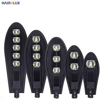 Hairolux Factory Price Energy Saving Super Bright Maufacturer Energy Saving IP66 Aluminum 50W 100W 150W LED Streelight