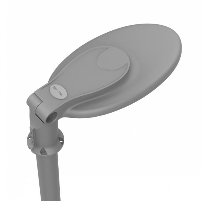 Integrated Typeii Typeiii Post Top Garden Luminaria 80W LED Street Light