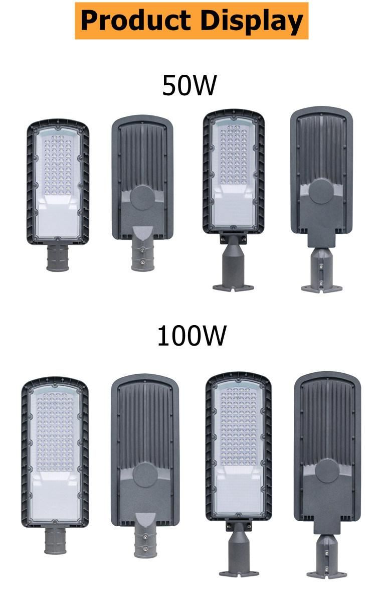 100W LED Street Light for Urban Street Light City Streets